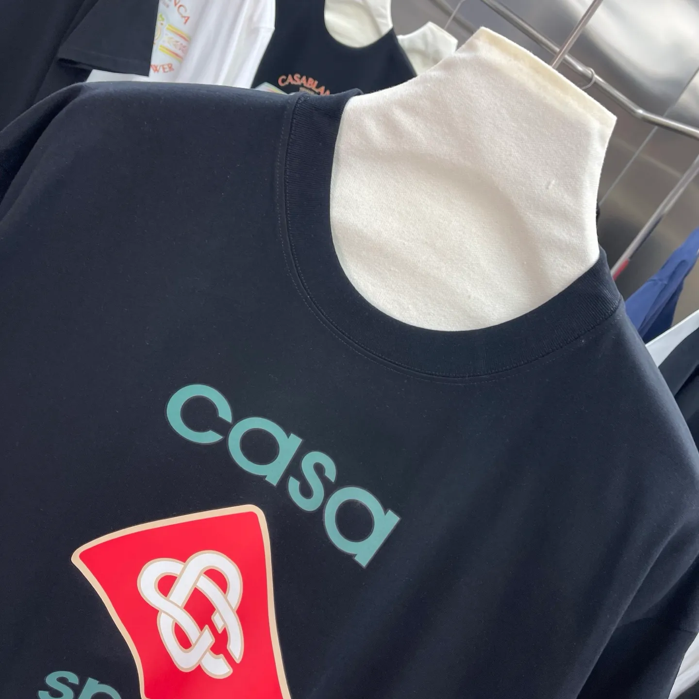 New Arrival Casablanca Classic Series T ～ ， ， 。 ， Classic ， In Stock ！ ：White Black Size：S M L XL XXL